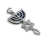 Sterling Silver With Stone of Israel Grafted In Pendant